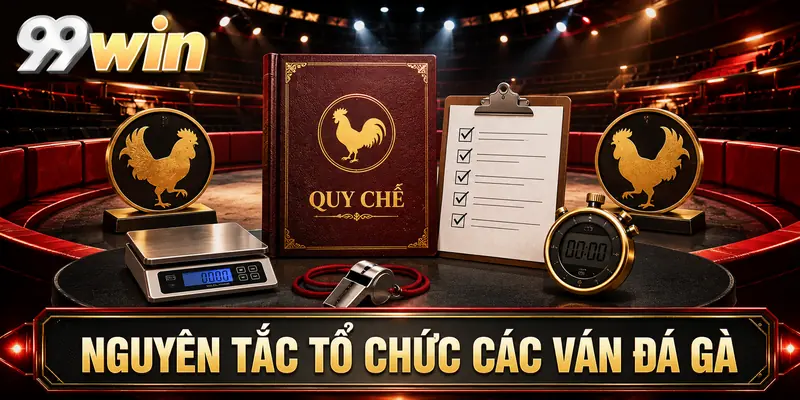 Nguyên tắc tổ chức các ván đá gà